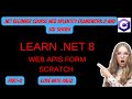 .NET 8 Web API &amp; Entity Framework Full CRUD step by step part-2 (First Migrations &amp; SQL Server)