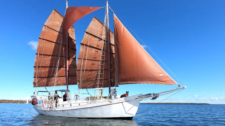 Sailing a Thomas Colvin CHINESE JUNK RIG SCHOONER ...