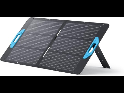 Review: Anker SOLIX PS100 - 100W Foldable Solar Panel with IP67
