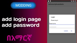 how to add login page to any app. add login password to any app. Apk modding. Apk editor screenshot 4