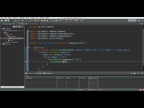 Plugin programmieren Heal Plugin