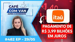 🚨Itaú anuncia o pagamento de R$ 3,99 bilhões em juros sobre o capital