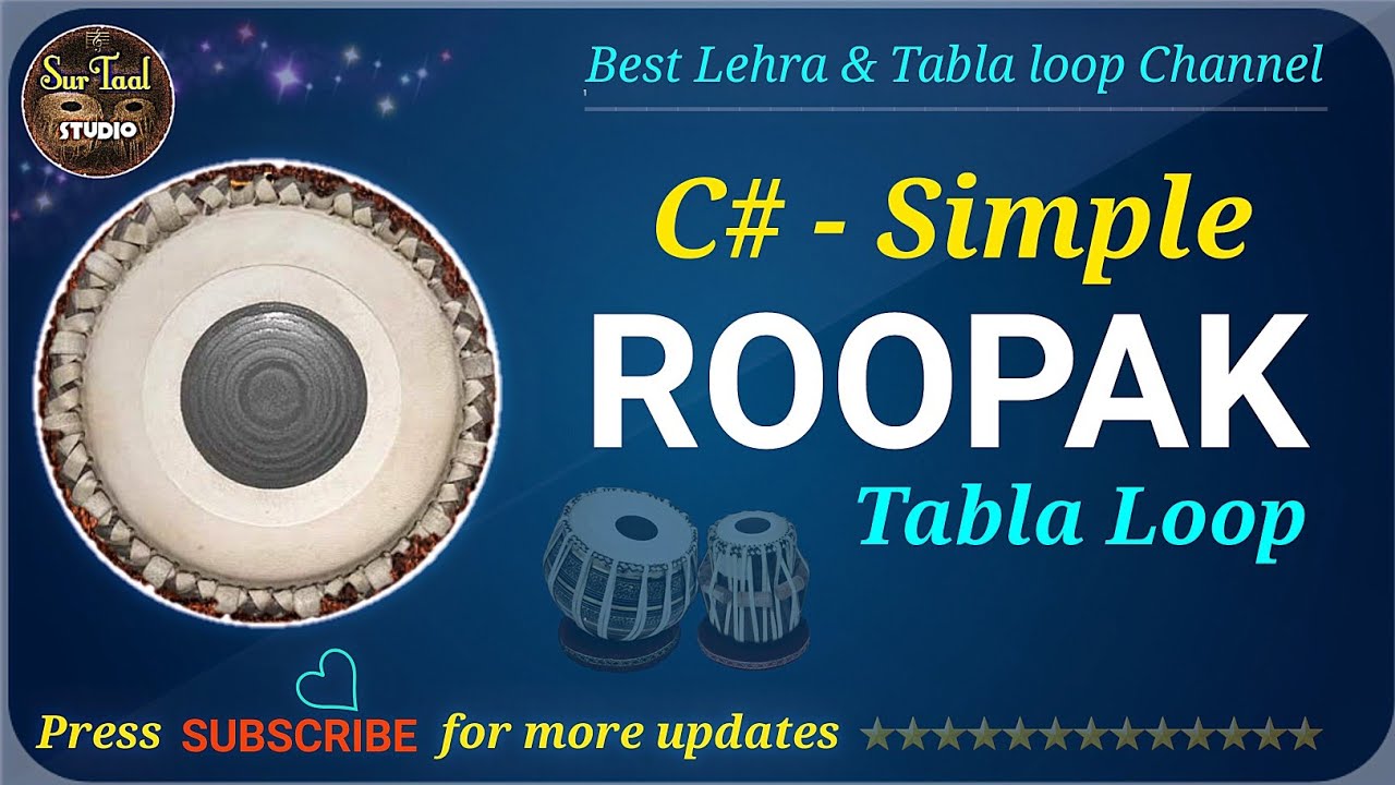 Simple Roopak Taal Loop 130 BPM