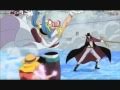 One piececaptan buggy vs strongest swords man mihawk