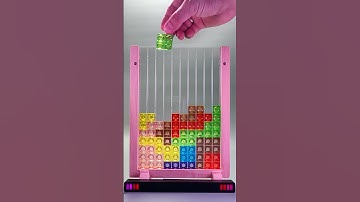 ASMR Tetris Game | Vibrant Block Sounds 🎮🧩