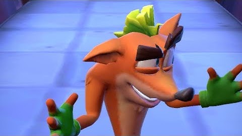 Funny Crash Bandicoot On The Run: Gameplay Walkthrough All levels #Shorts💥👾