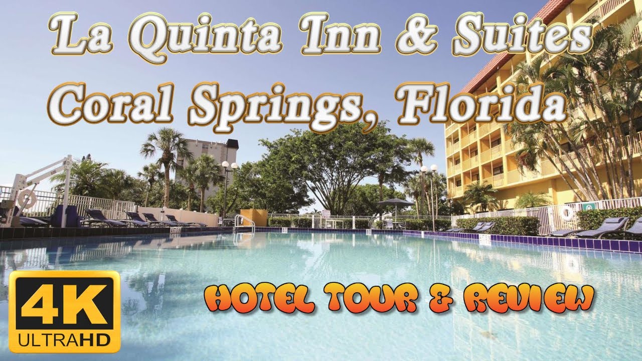 Hotel Tour of the La Quinta Inn at Coral Springs, Florida! #hotelreview  #tour #adventureschmuck 