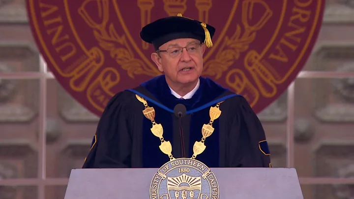 USC President C. L. Max Nikias | USC Commencement ...
