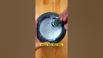 Satisfying Video Of Me Making White Stuff From White Stuff