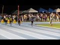 100m 18 girls at 2020 bank of nevis champs at nevis athletic stadium  by lester blackett