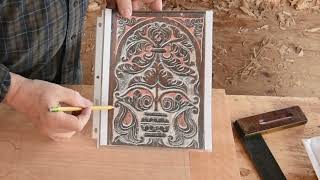 Carving Devon panel April 2023