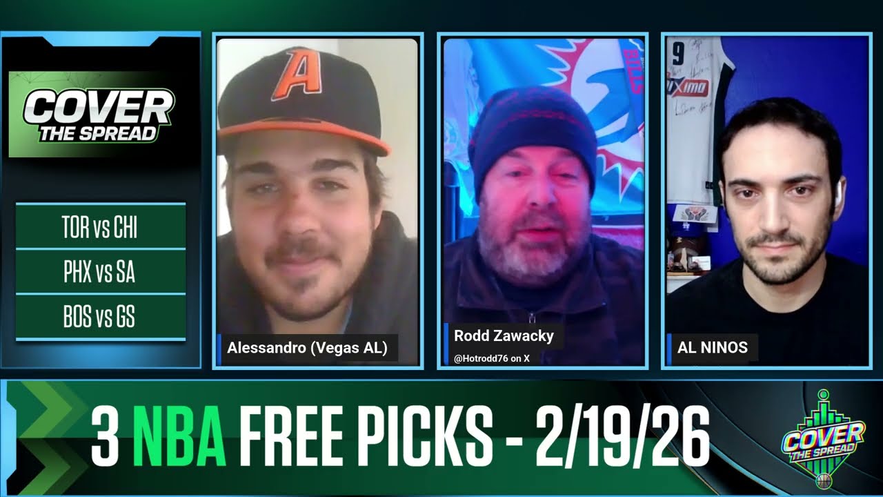 NBA Picks and Predictions 2/19/26 | Betting Tips, Game Analysis & Best Bets