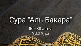 Выучите Коран наизусть | Каждый аят по 10 раз 🌼| Сура 2 &quot;Аль-Бакара&quot; (86-88 аяты)