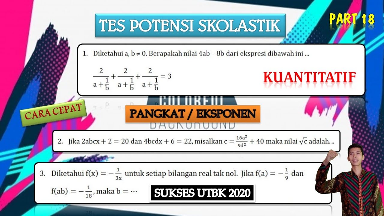 TPS #18 - Materi Pangkat (Eksponen) [Tes Potensi Skolastik Kuantitatif