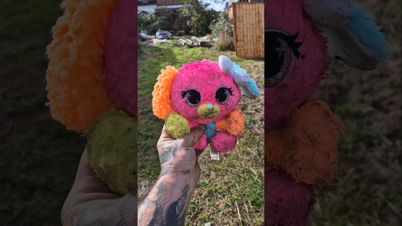 We saved the cutest little plushy 