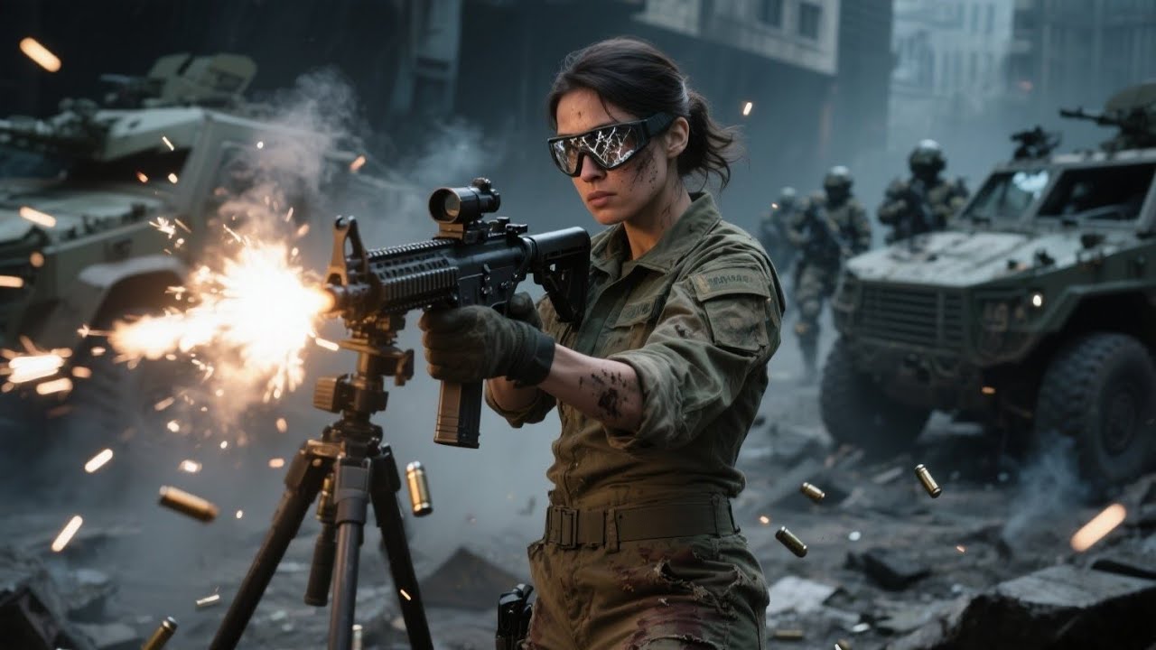 They Thought She Was Non-Combat — Until She Went Full Auto on Invading Forces | Emotional Stories