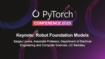 Keynote: Robot Foundation Models - Sergey Levine