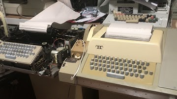 intermittent problem Teletype M33 ASR