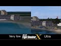 Flight Simulator X: Very Low VS Ultra Graphics Comparison (Vanilla)