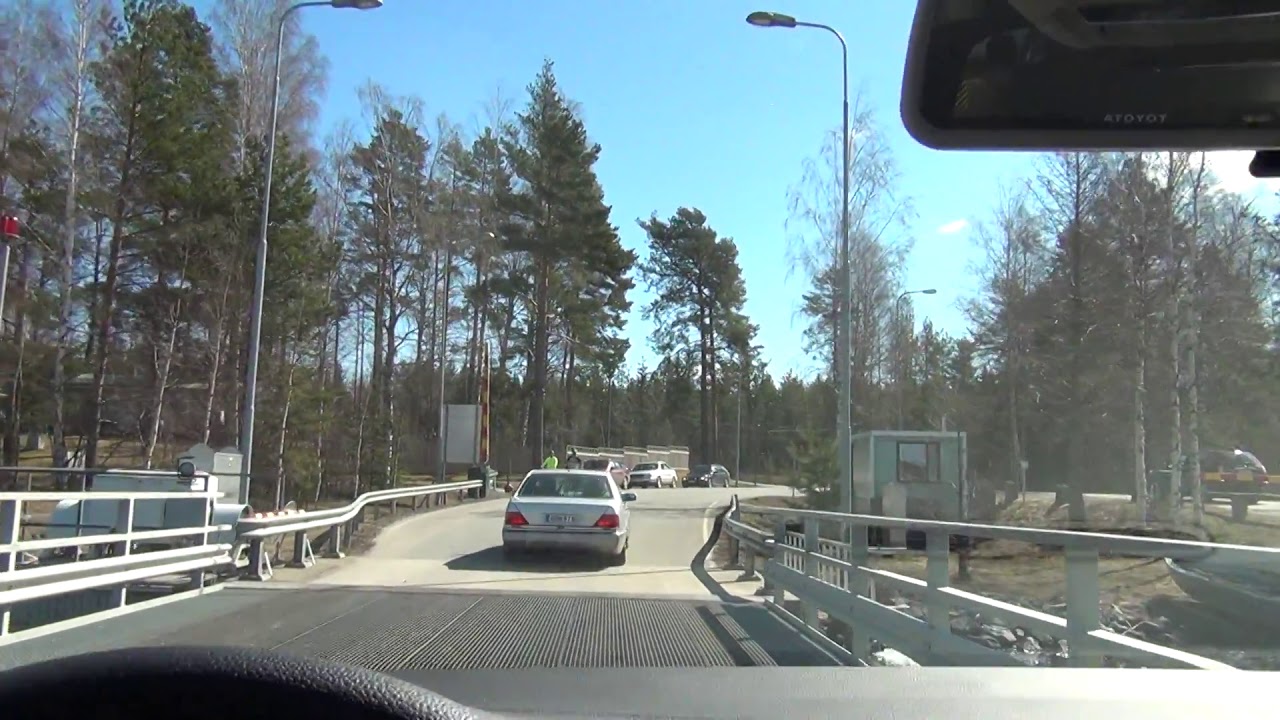 Puutossalmi Cable Ferry ⛴️🚗🚙 Puutossalmen lossi ⛓️ Finnish Lakeland | Kuopio Finland | EU Europe