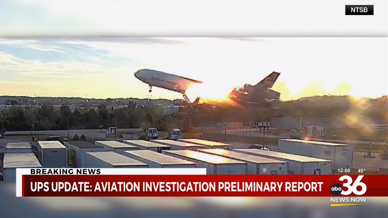 NTSB releases preliminary report on deadly UPS plane crash - YouTube