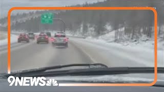 Don't speed when there's snow: Video shows consequences of unsafe driving in winter conditions