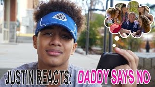 Justin Reacts: Daddy Says No (Haschak Sisters)