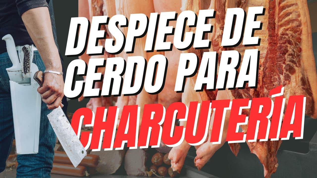 DESPOSTE DE CERDO 100 % PARA CHARCUTERIA- Paso a paso | @Marcos Somana