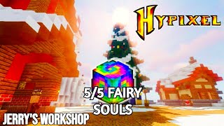 Jerry's Workshop Fairy Soul Tutorial | All 5 Locations Hypixel Skyblock