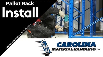 Pallet Rack Installation by CMH