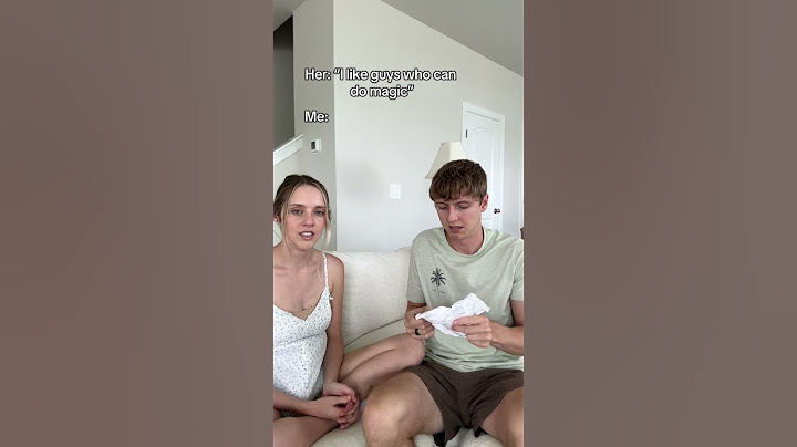 I blew her mind with this magic trick!
