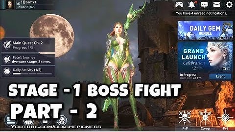 Darkness Rises - STAGE 1 FINAL BOSS FIGHT - Gameplay Walkthrough Part 2 (iOS, Android)