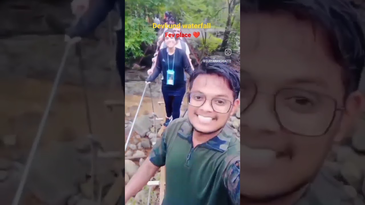 Devkund waterfall pune 