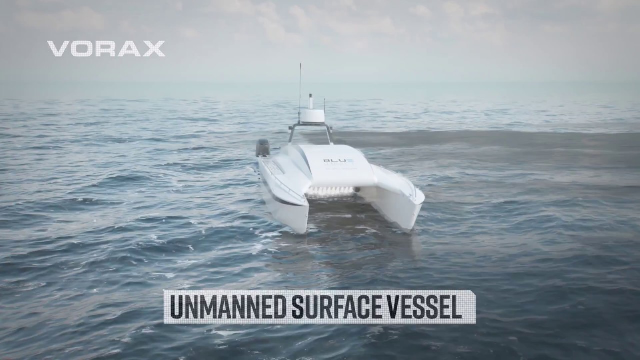 Blue Impact's Vorax - Unmanned Surface Vessel for Chemical-free Dispersion of Oil Spills