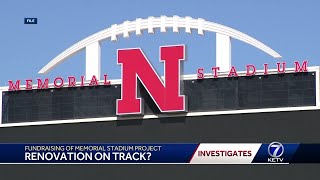 Where does Nebraska's Memorial Stadium renovation project stand?