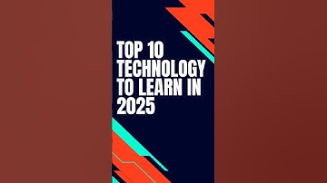 Top 10 Technology to learn in 2025 #shortsvideo #shortsfeed #shortvideo #short #shortsviral