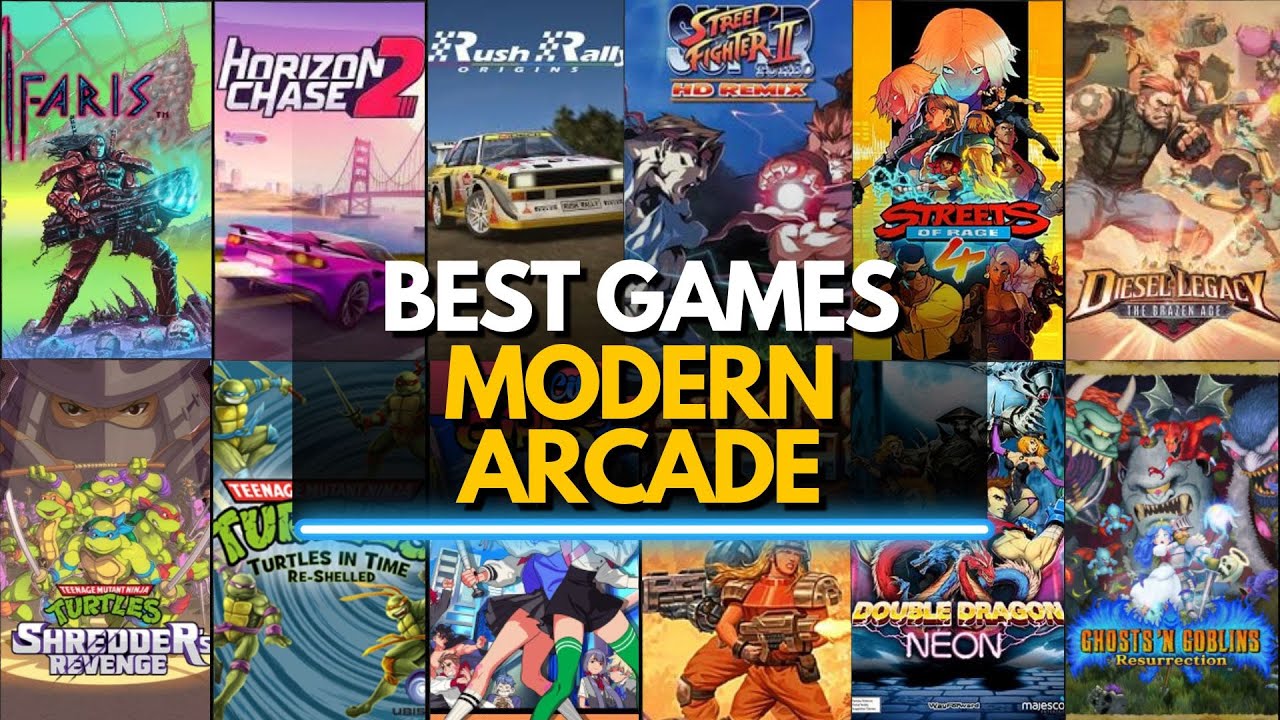 Топ-50 лучших современных аркадных игр, в которые стоит сыграть