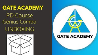Gate Academy Pen Drive Course (EE) UNBOXING|Genius Combo|For Gate 2023