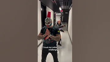 Zelina Vega Does The Chancla Challenge With Rey Mysterio 