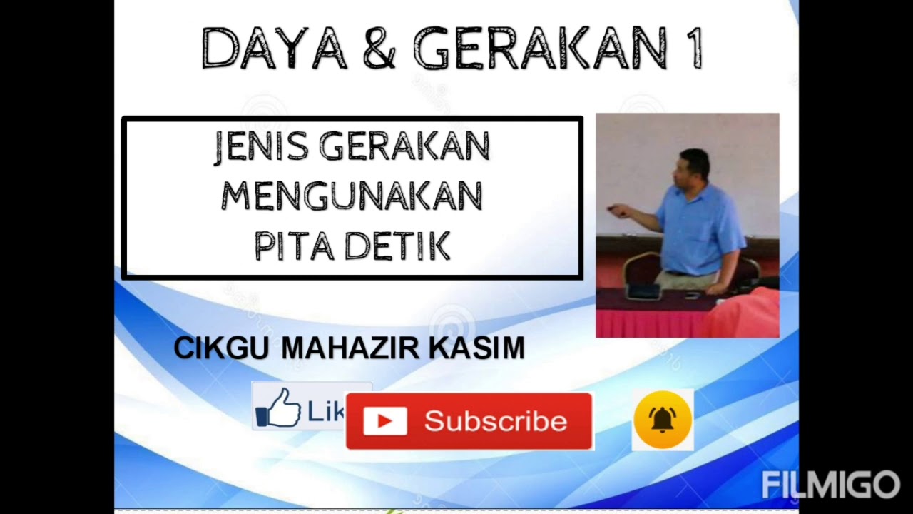 Jenis gerakan pita detik