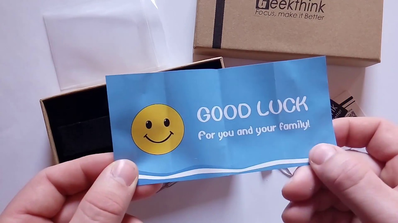 Geekthink watch unboxing