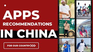 THE APPS IN CHINA WE WISHED OUR COUNTRY WERE USING#livinginchina #ghananews #china