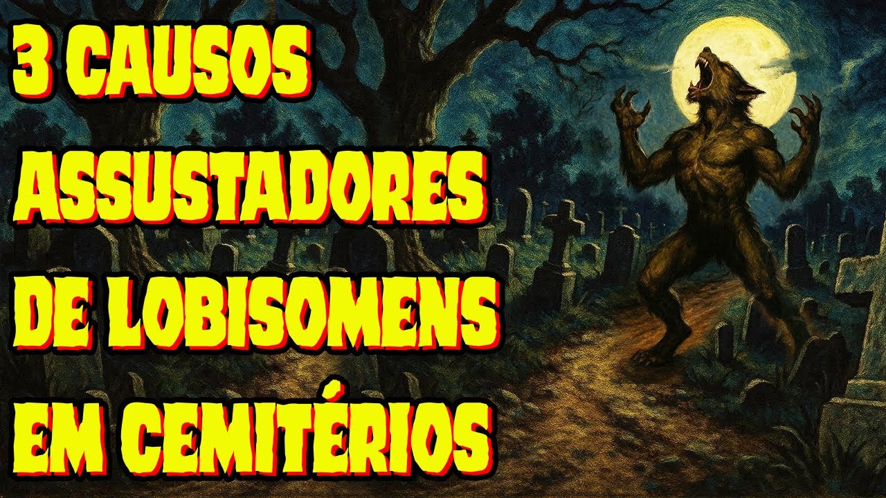 LOBISOMENS DE CEMITÉRIO 3 CAUSOS TENEBROSOS DOMINGO ASSOMBRADO