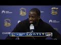 Draymond Green Postgame Interview | Golden State Warriors beat Dallas Mavericks 127-125