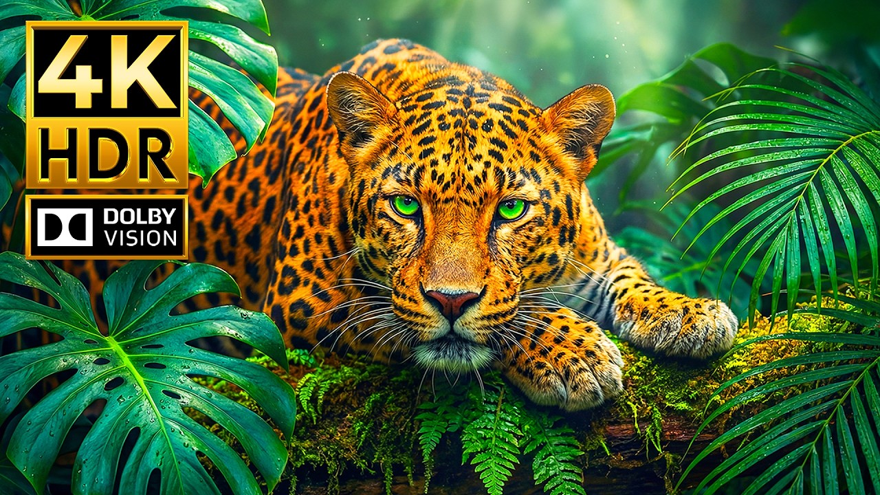 AMAZING WILD ANIMALS Dolby Vision HDR 4K 120 FPS | Experience The Ultra ...