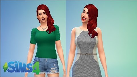 The Sims 4: CAS - Base Game Only - CharliSims