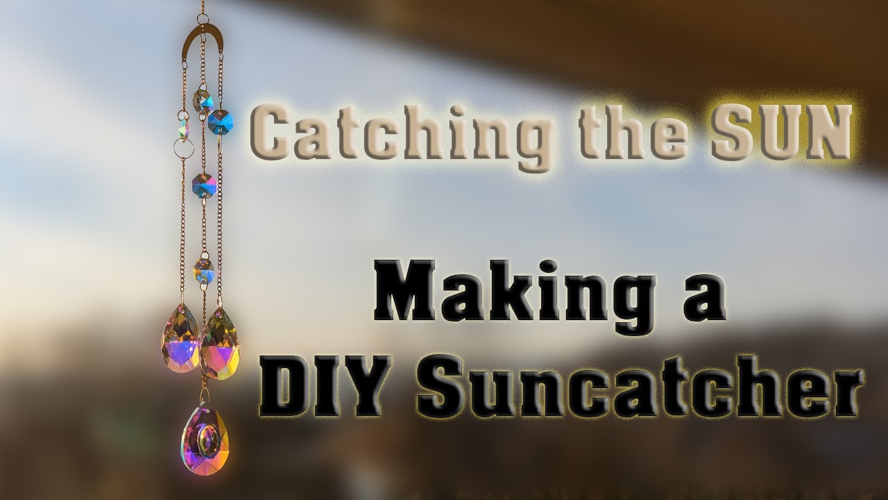 Catch the Sun! Trying out a DIY Suncatcher kit from amazon