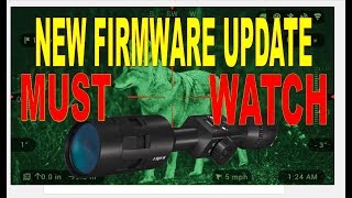 X-Sight 4K PRO Scope *MAJOR ISSUES AFTER NEW FIRMWARE V 3.1.01.185*
