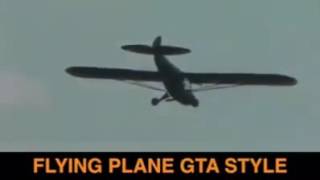 Drunk man flying airoplane in GTA Style screenshot 4