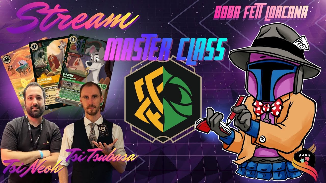 Lorcana MasterClass DOG avec TSI Tsubasa et TSI Neoh